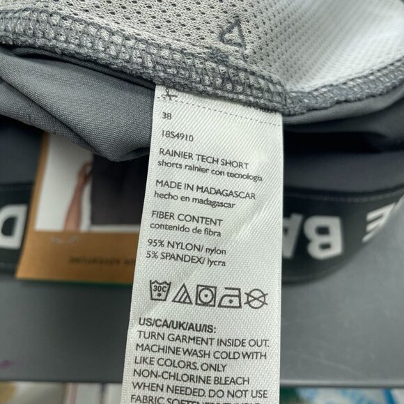 NEW Eddie Bauer Men's Size 38 Rainier 10" Tech Shorts Gray Outdoor Cargo - Picture 5 of 6